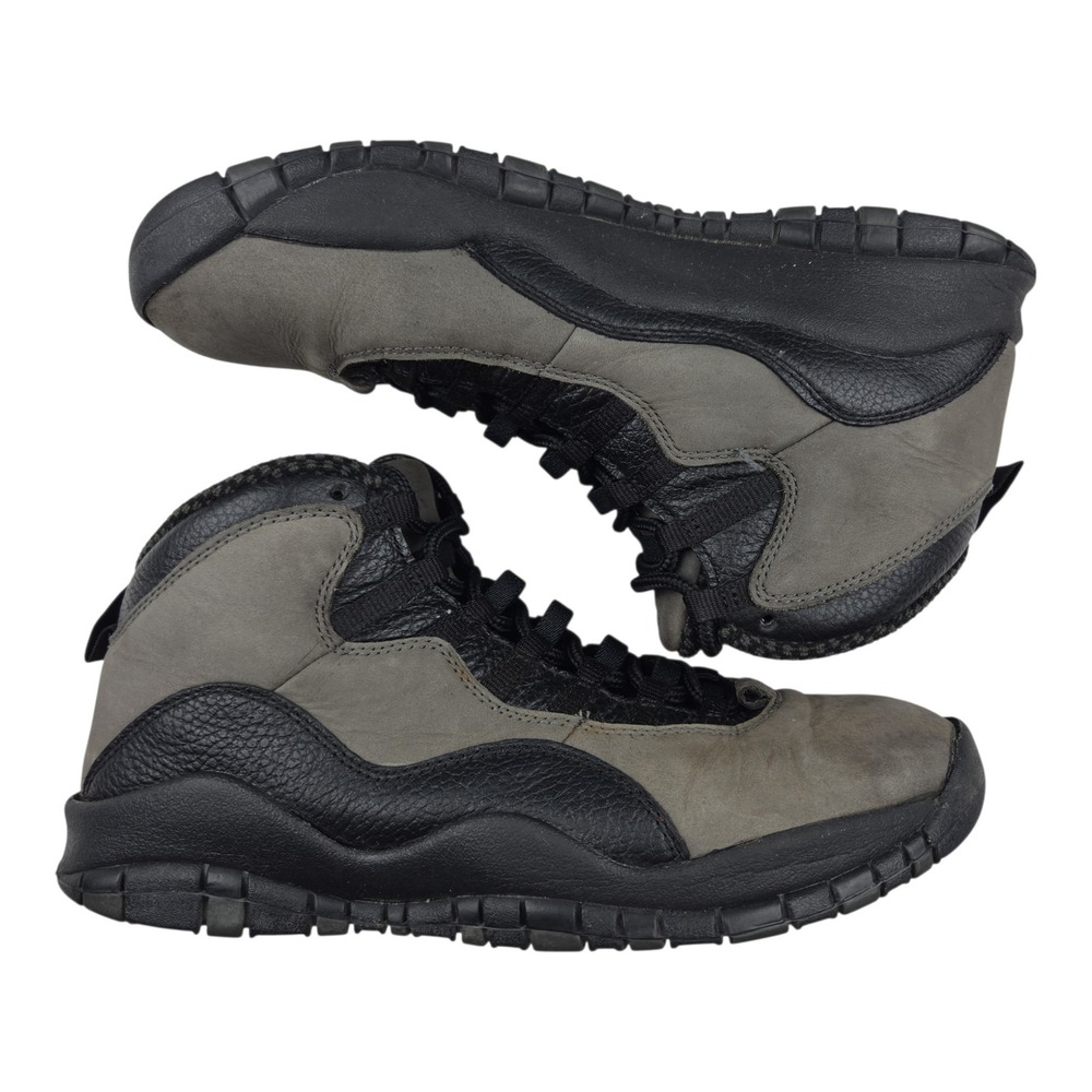 Jordan Air Jordan 10 Retro 10.5 Dark Shadow Grey Black Red 310805-002 2017